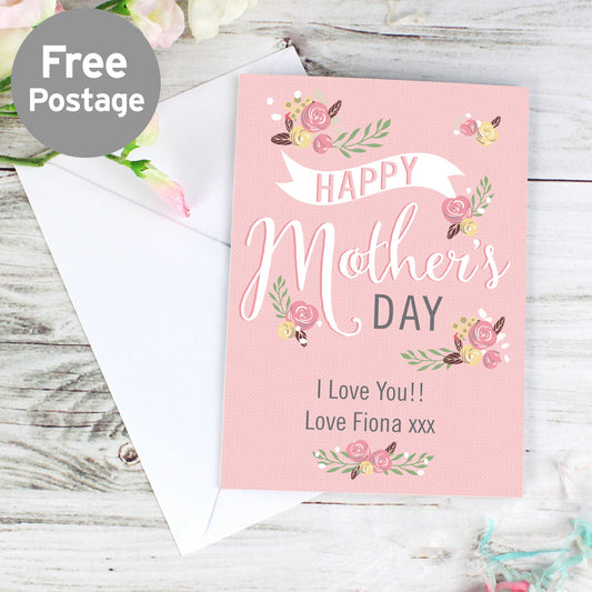 Floral Bouquet Mother's Day Card