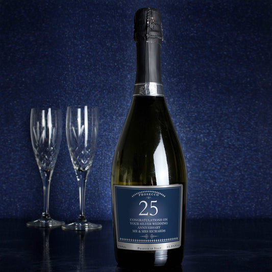 Personalised Bottle of Prosecco-Personalised Gift By Sweetlea Gifts