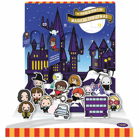 Harry Potter chibi style musical advent calendar complete with fun trivia questions
