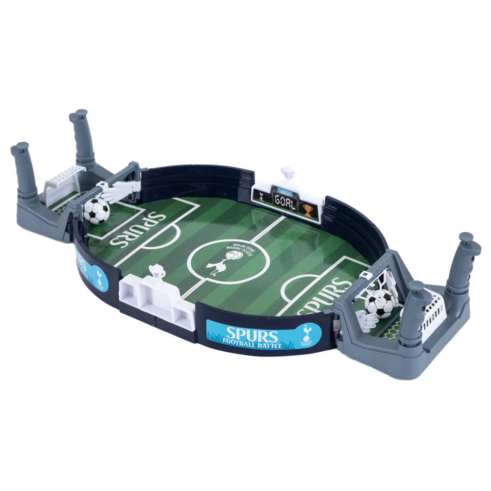 Table top football game in a branded pitch design, Fun 2 player game, aged 3 upwards