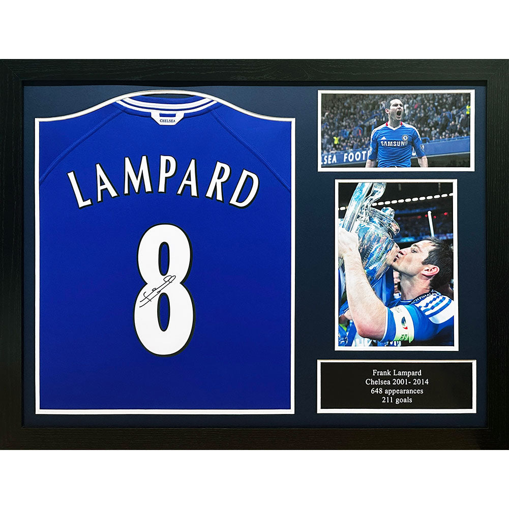 Chelsea FC Lampard Signed Shirt (Framed) – Sweetlea Gifts Ltd