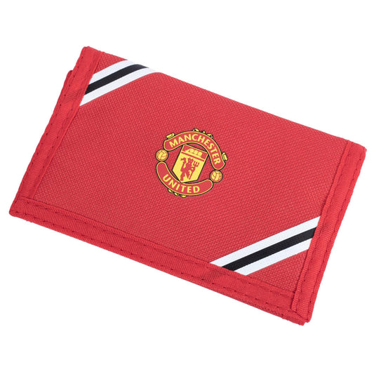 Core stripe design wallet MUFC full colour club crest