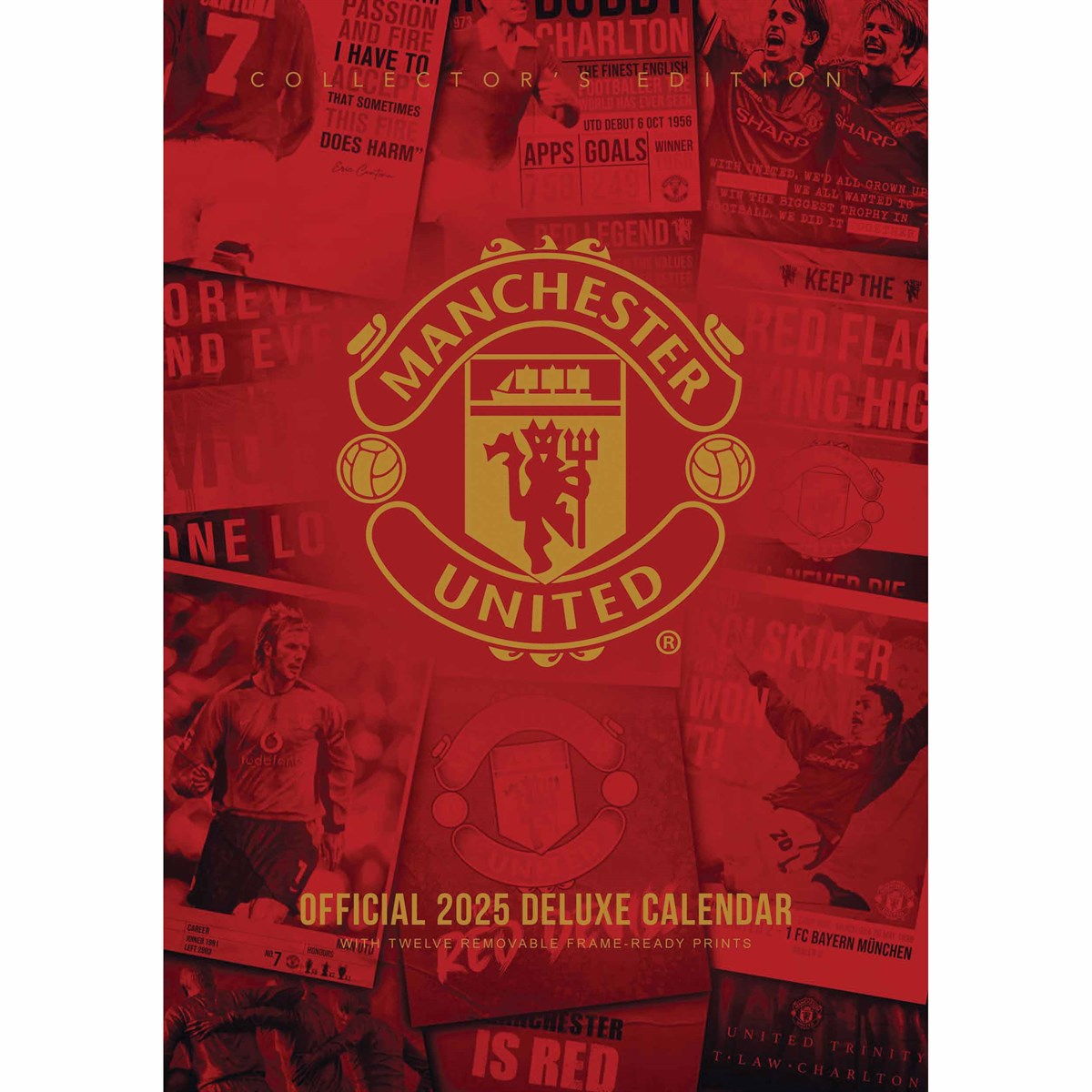 Year 2025 collectors edition deluxe calendar, Includes 12 frame-ready United prints