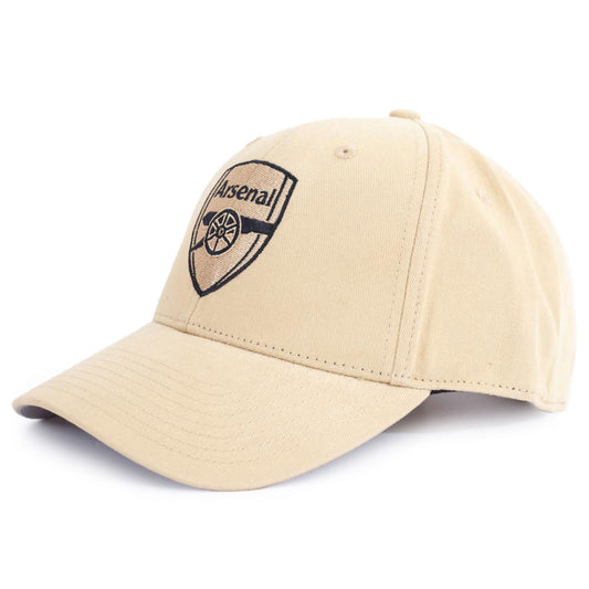 Light gold classic design curved brim cap