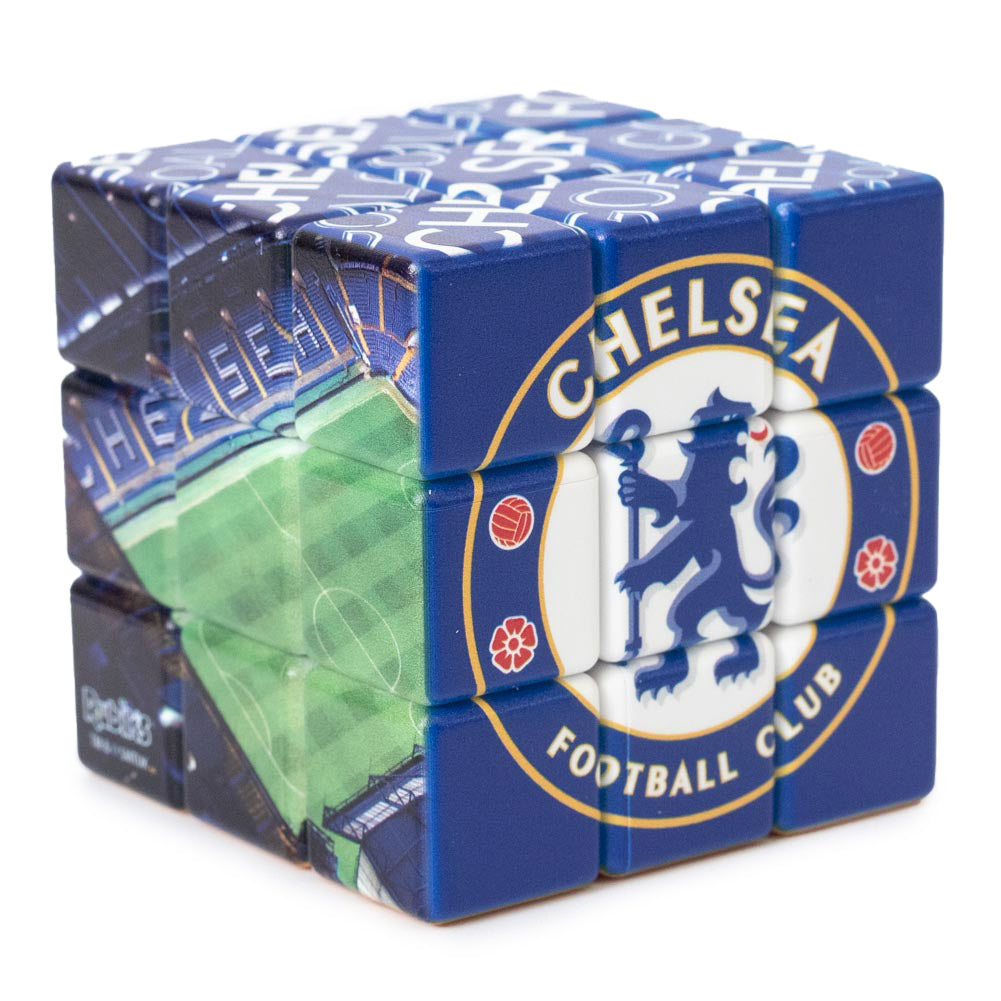 3x3 cube puzzle featuring multiple Chelsea images