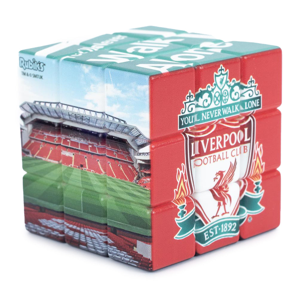 3x3 cube puzzle featuring multiple Liverpool images