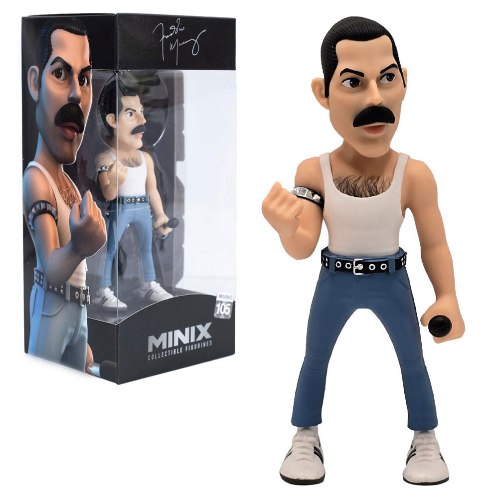 MINIX collectible figurine depicting Freddie Mercury, MINIX Music collectors number 105, collect them all!