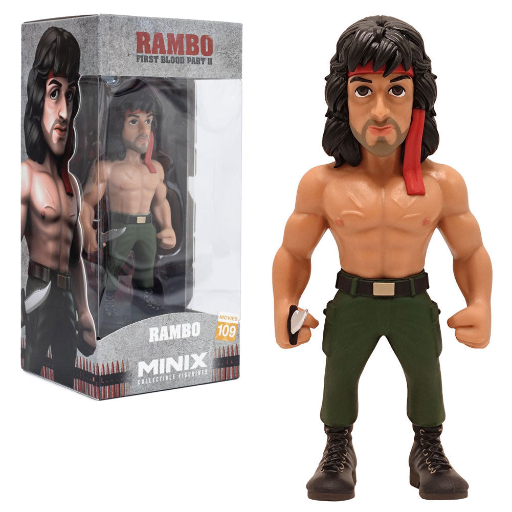 MINIX collectible figurine depicting Rambo
