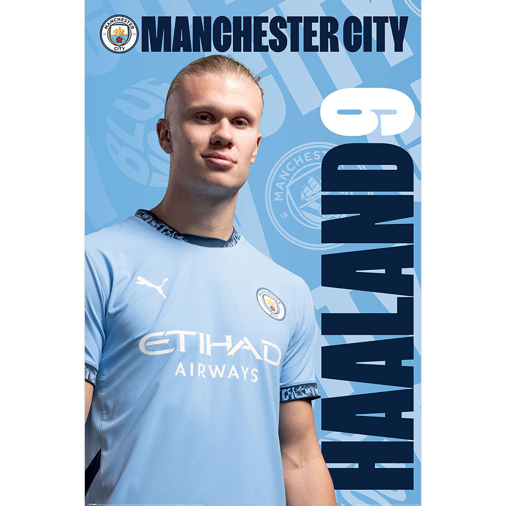 Rolled maxi poster, Featuring Man City star Erling Haaland