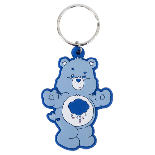 Soft, durable 5mm thick PVC Keyring with chain and split ring
