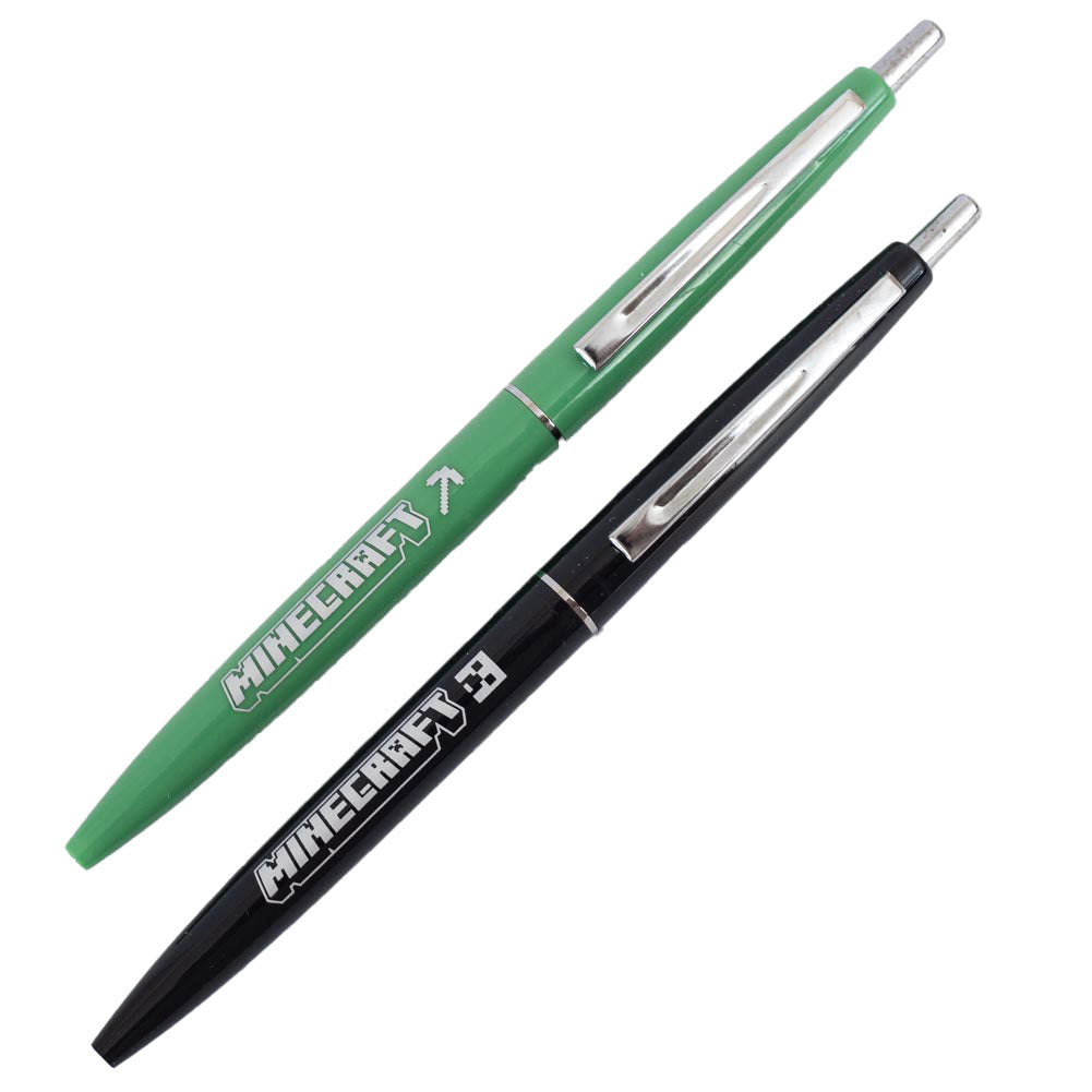 Gloss finish colourful ballpoint click pens