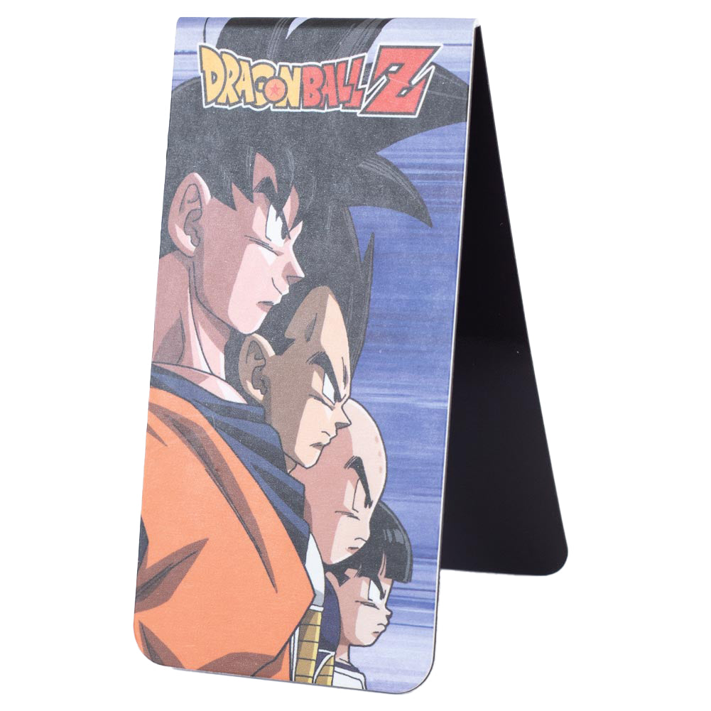 Dragon Ball Z Heroes and Villians Magnetic Bookmark, Features images of the Dragon Ball Z stars on both sides of the magnet