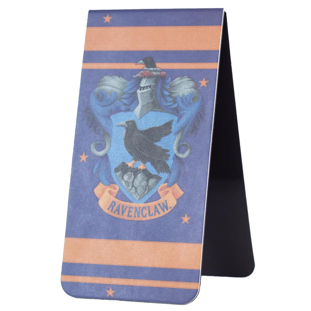 Harry Potter design magnetic bookmark, Features the colourful crest of Ravenclaw on both sides of the magnet
