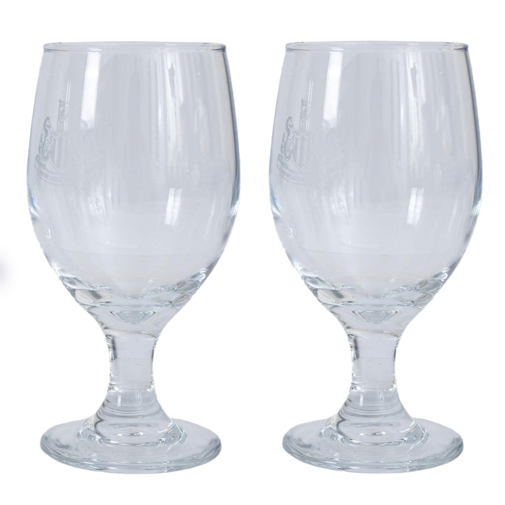 Set of 2 chalice glasses