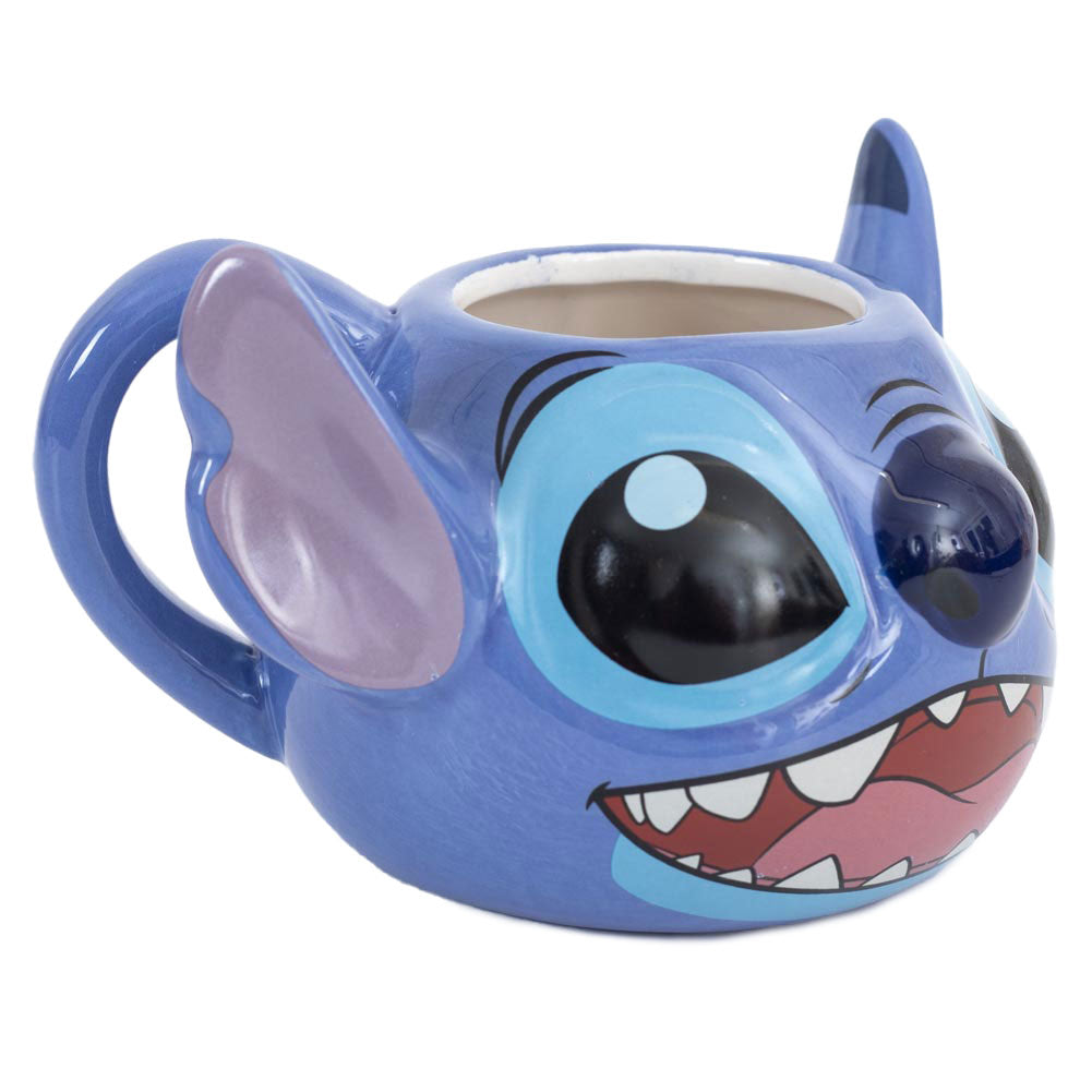 3D sculpted ceramic mug