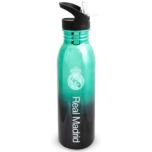 Stainless steel fade metallic camping style water bottle