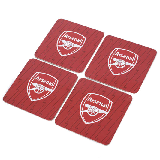 Pack of 4 cork coasters with a high quality print