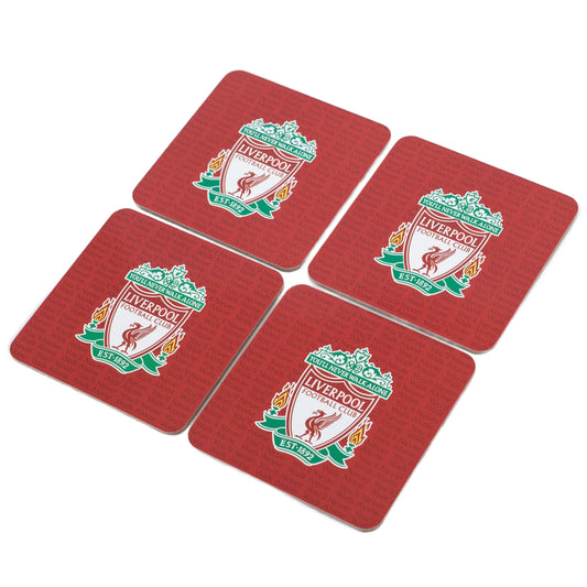 Pack of 4 cork coasters with a high quality print