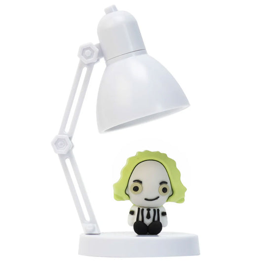 Compact Mini LED lamp with a removable figurine and an adjustable head