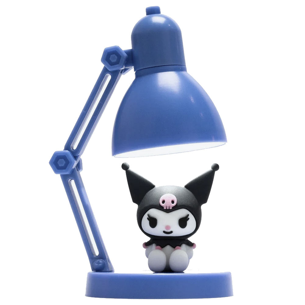 Compact Mini LED lamp with a removable figurine and an adjustable head