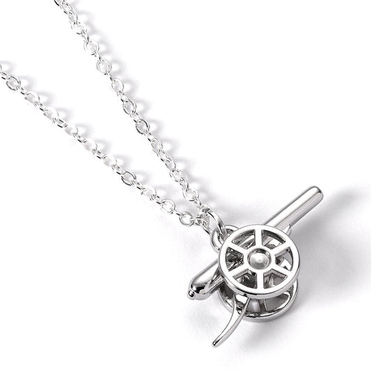 Hypo-allergenic silver finish necklace