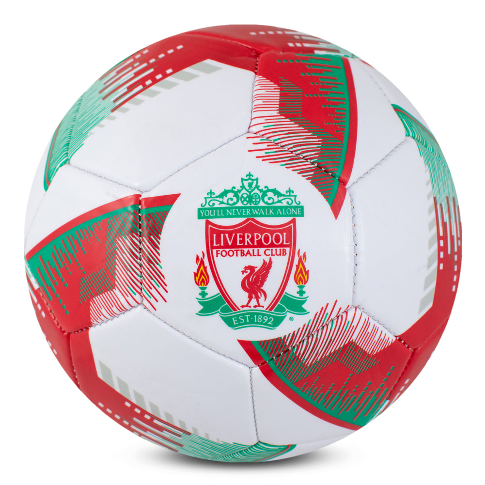 Red and white 32 panel everyday PVC Football