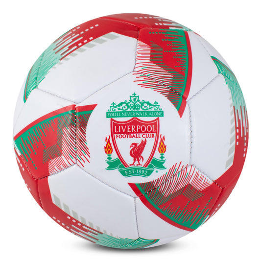 Red and white 32 panel everyday PVC Football