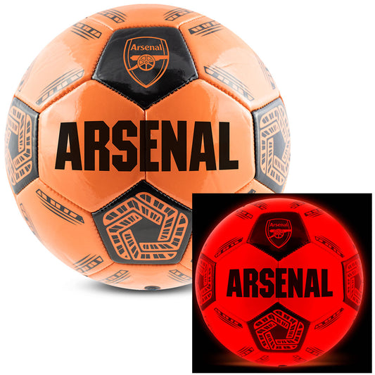 Orange LED glow 32 panel football