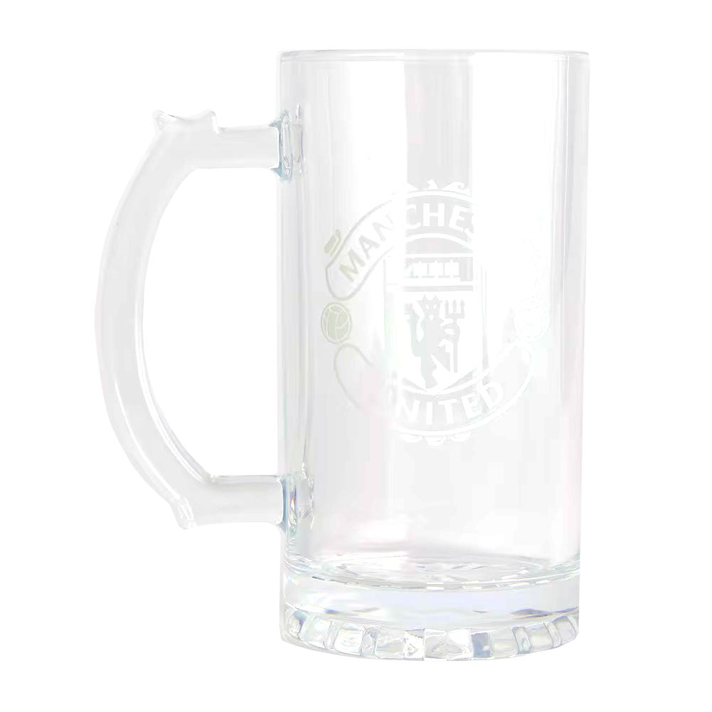 Glass stein tankard