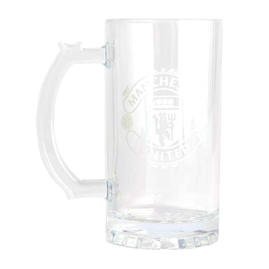 Glass stein tankard