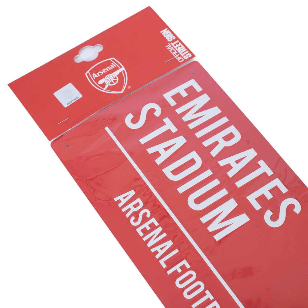 Arsenal FC Colour Street Sign