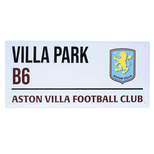 Gloss white finish design stamped metal wall sign
