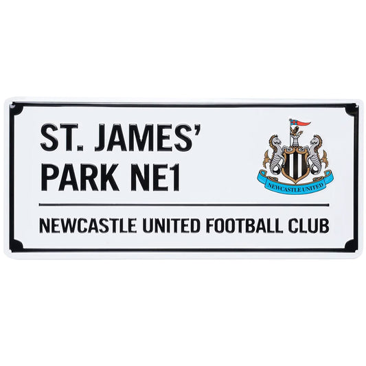Gloss finish design stamped metal wall sign