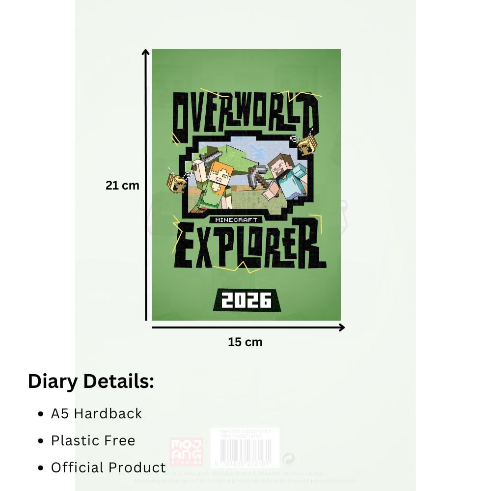 Minecraft A5 Diary 2026