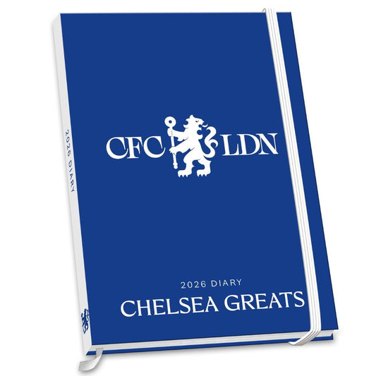Blue hardback 2026 week to view diary