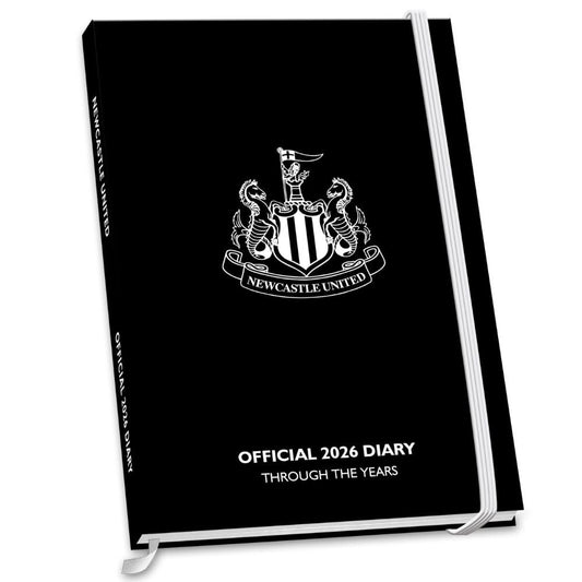 Black hardback 2026 week to view diary