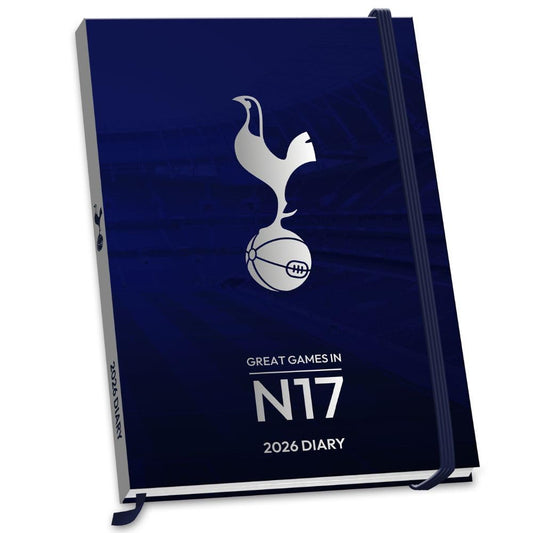 Navy hardback 2026 week to view diary