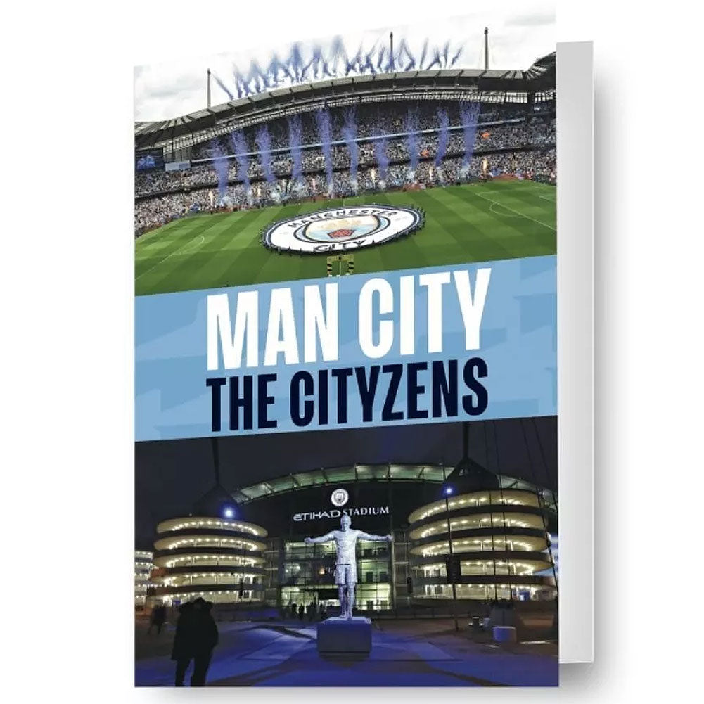 Manchester City FC 3D Lenticular Birthday Card
