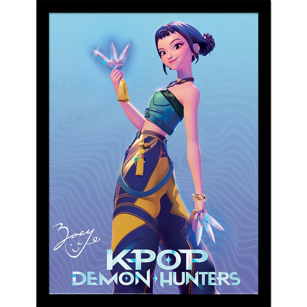 K-Pop Demon Hunters Zoey Picture 16 x 12