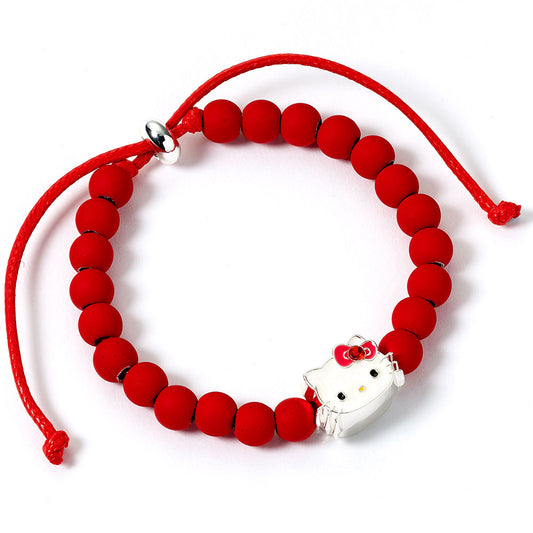Hello Kitty Bead Bracelet