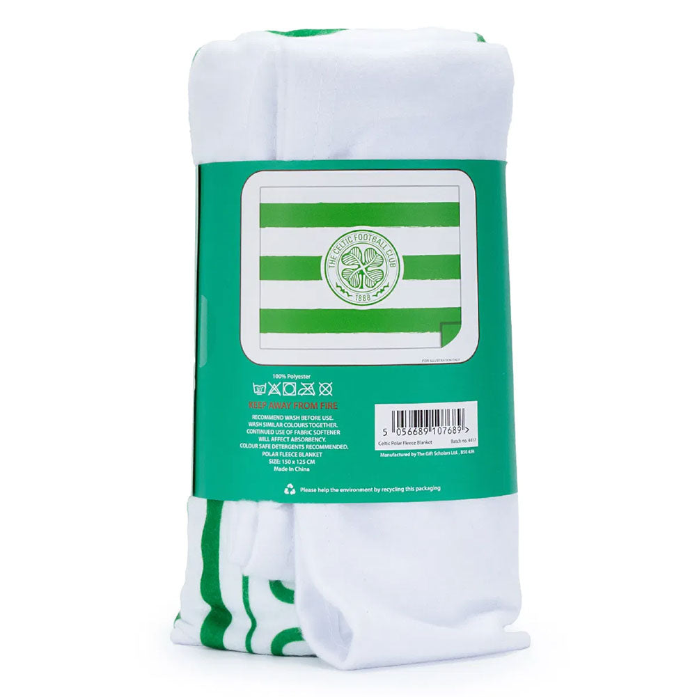 Celtic FC Hoop Polar Fleece Blanket
