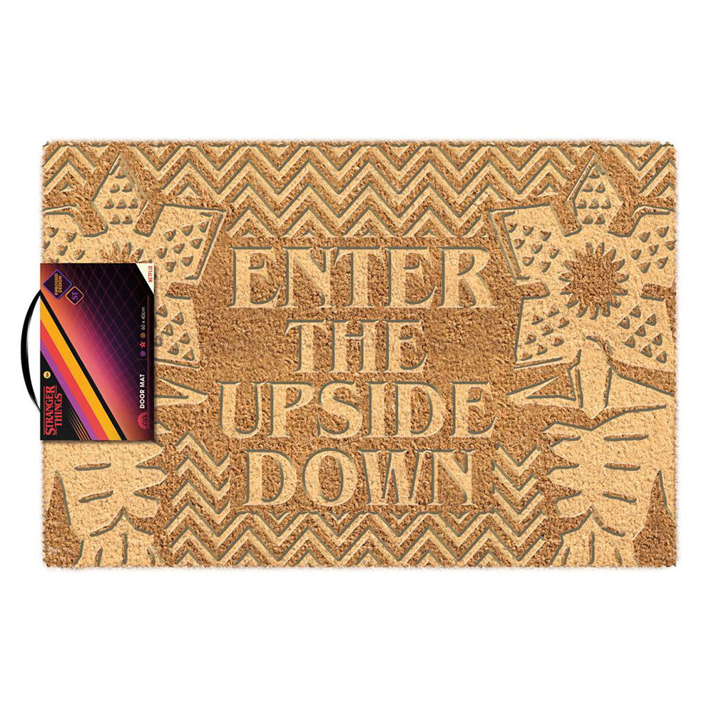Stranger Things Embossed Doormat