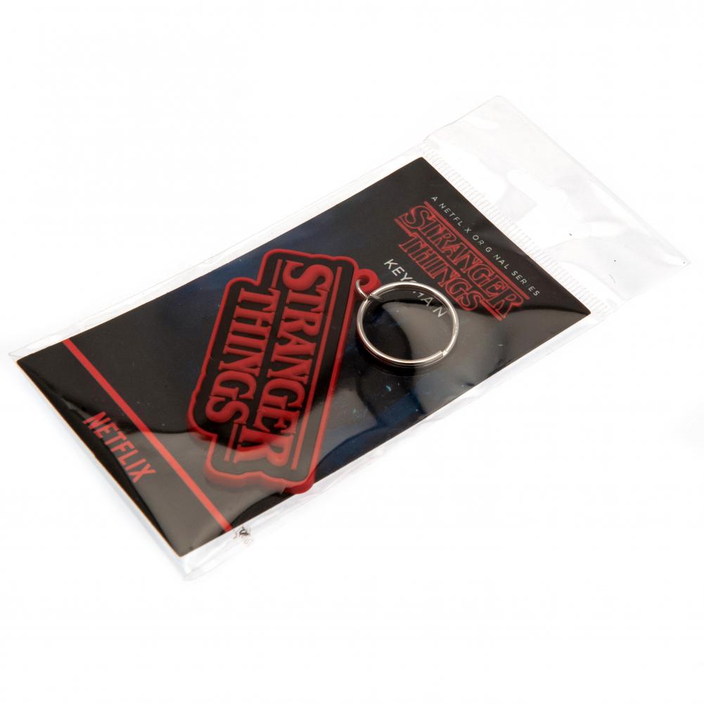 Stranger Things PVC Keyring Logo
