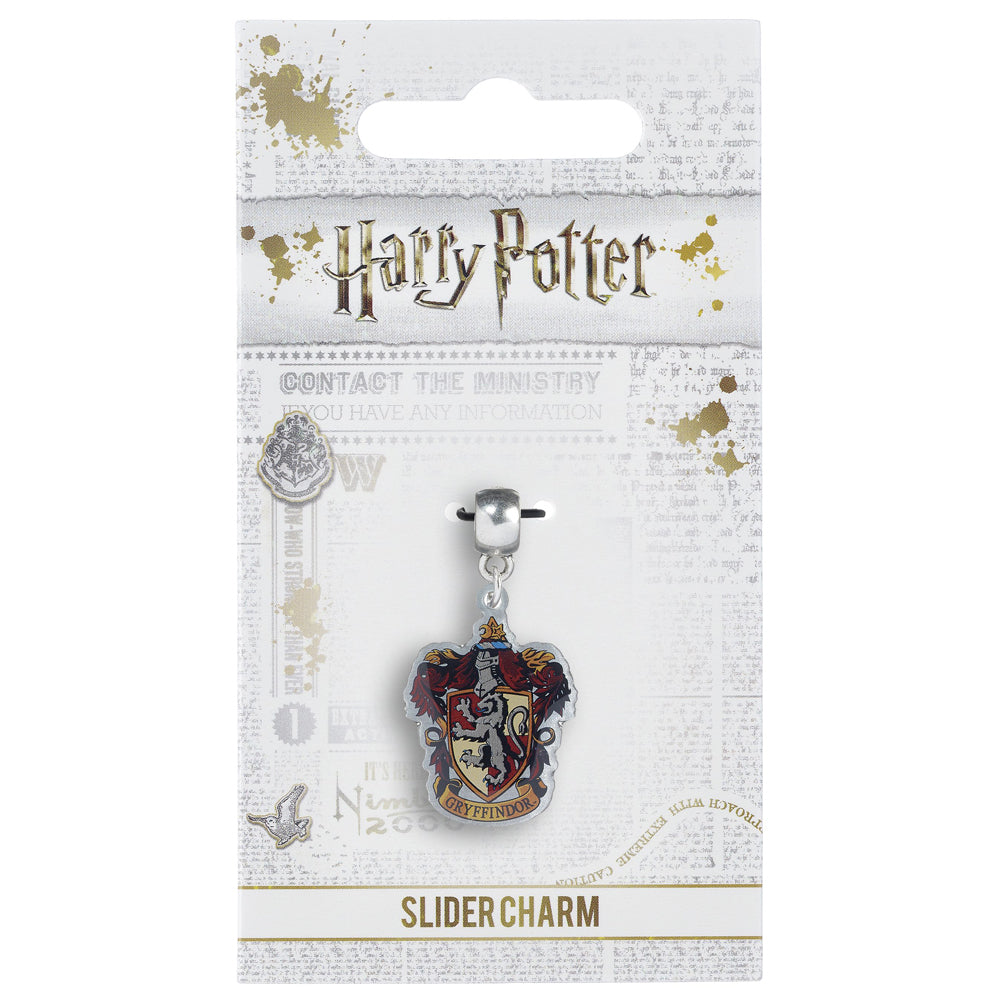 Harry Potter Silver Plated Charm Gryffindor