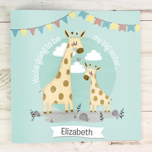 Personalised you're going to be a Big Sister or Big Brother story book By Sweetlea Gifts