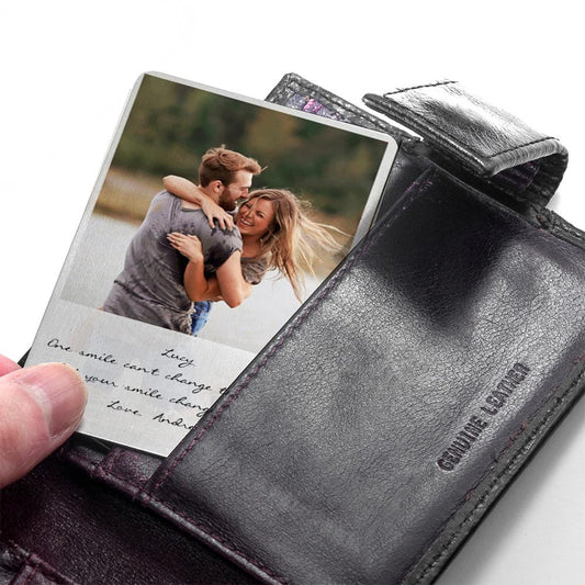Moment in Time Metal Wallet Keepsake-Personalised Gift By Sweetlea Gifts