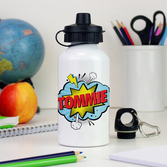 Superhero Drinks Bottle Personalised