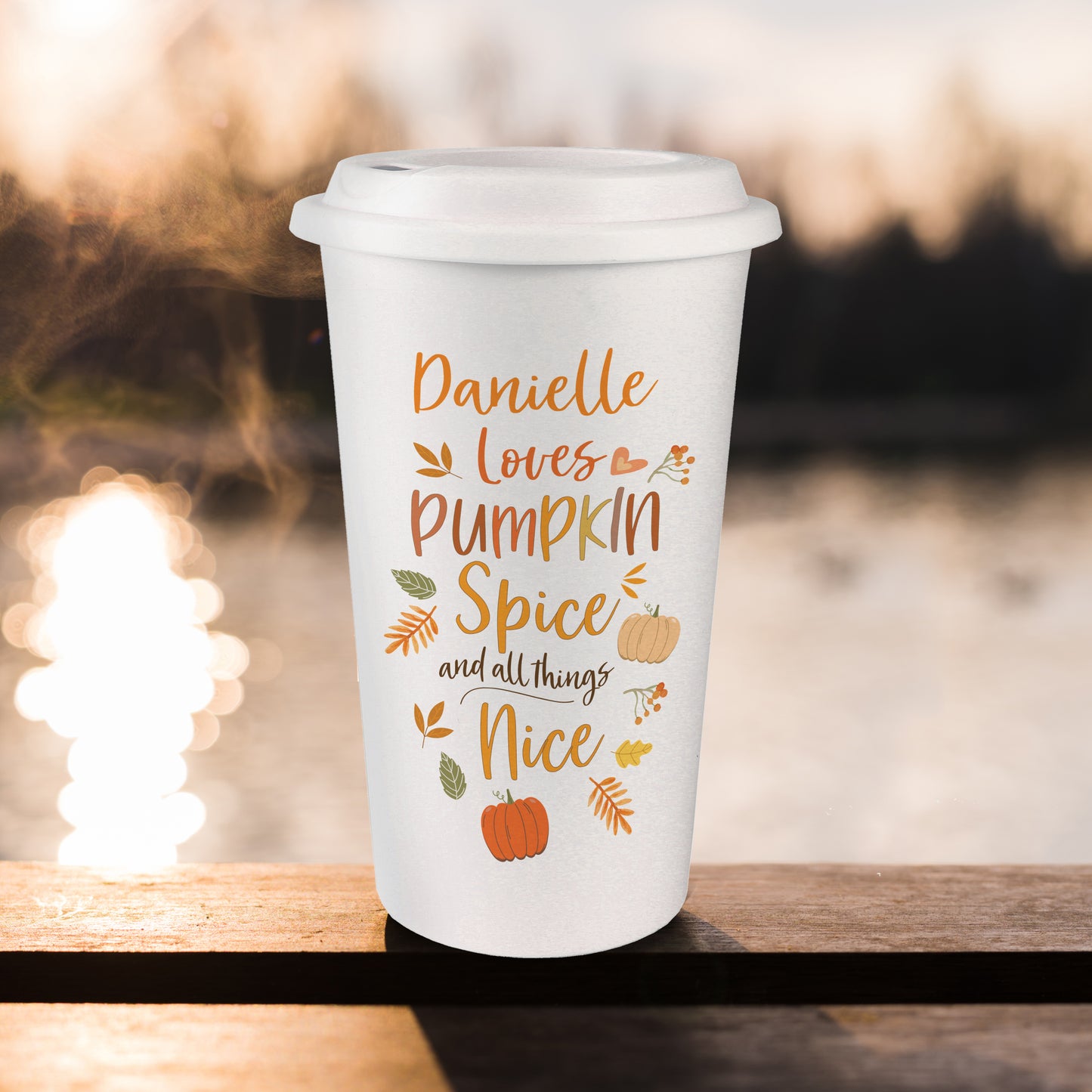 Pumpkin Spice Travel Mug