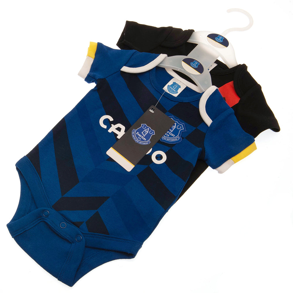 Everton FC 2 Pack Baby Bodysuit