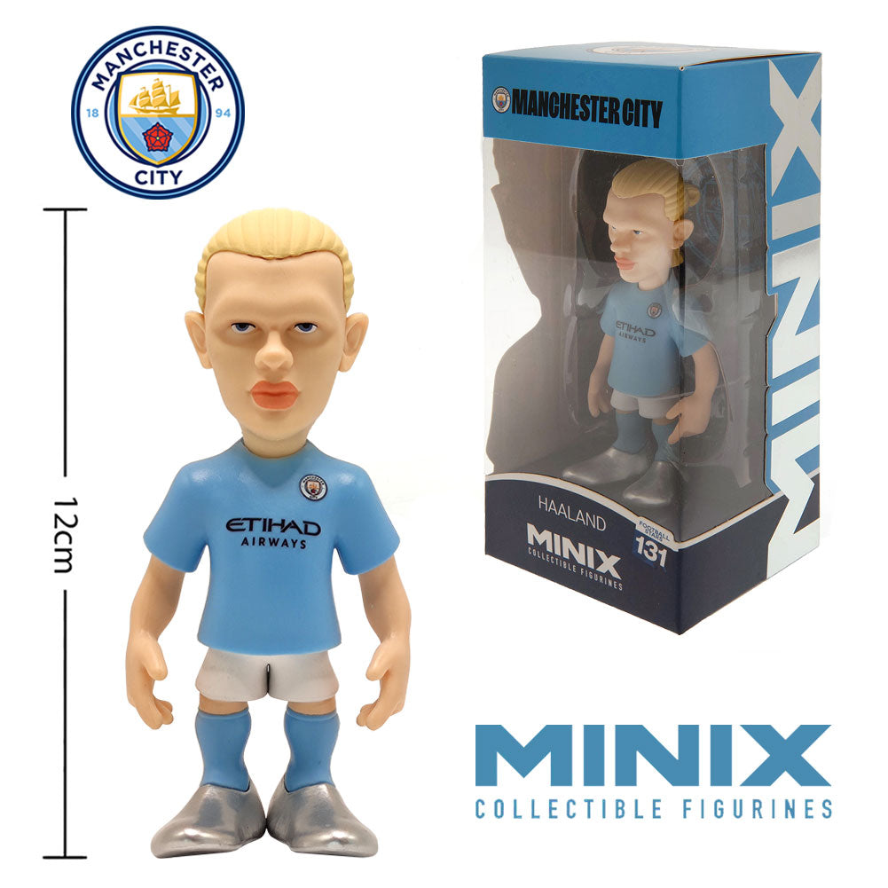 Manchester City FC MINIX Figure 12cm Haaland – Sweetlea Gifts Ltd